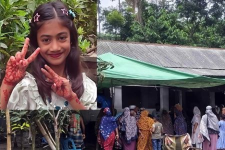 ঘুমন্ত অবস্থায় বিষধর সাপের কামড়ে জেরিনের মৃত্যু