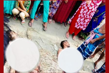 অজ্ঞাত আসামী দুই তিনশ কালীগঞ্জে গণপিটুনিতে নিহত ঘটনায় থানাতে পৃথক দু্ইটি মামলা