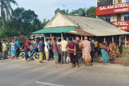 শৈলকুপায় ট্রাক চাপায় পথচারী নিহত
