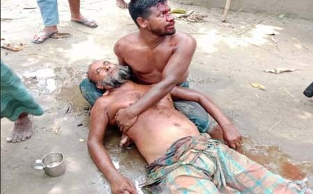 দেবীগঞ্জে জমি নিয়ে বিরোধ