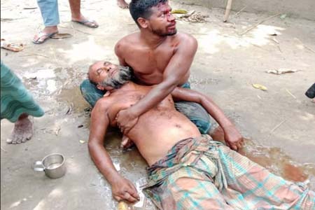 দেবীগঞ্জে জমি নিয়ে বিরোধ