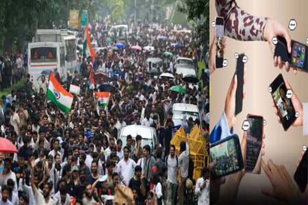 দিল্লী অভিযান ঘিরে রাজনৈতিক বিতর্ক