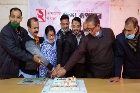 ঝিনাইদহে দৈনিক দেশ রূপান্তর পত্রিকার প্রতিষ্ঠা বার্ষিকী পালিত