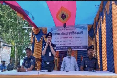 নড়াইলের দিঘলিয়া বিটে আইন শৃঙ্খলা বিষয়ক মতবিনিময় সভা অনুষ্ঠিত 