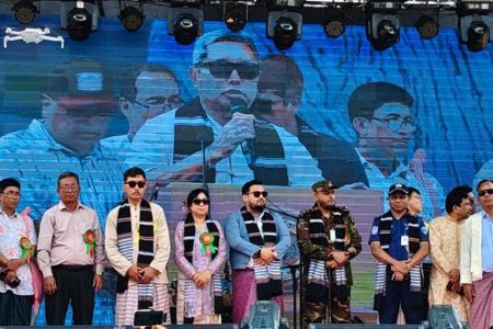 প্রধানমন্ত্রীর নেতৃত্বে সুষম উন্নয়নে সমতলের সাথে সমভাবে এগোবে পাহাড়-- পার্বত্য মন্ত্রী দীপেন দেওয়ান