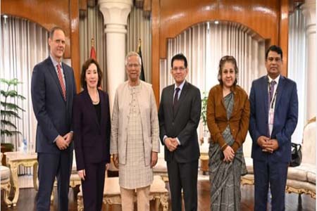 সাথে মার্কিন চার্জ দ্য অ্যাফেয়ার্সের বিদায়ী সাক্ষাৎ