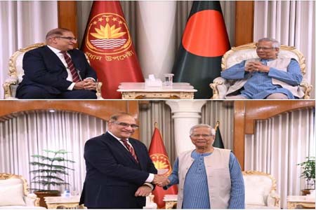 প্রধান উপদেষ্টার সাথে সাক্ষাৎ করেছেন