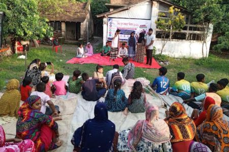 বিশ্ব যুব দক্ষতা দিবস উপলক্ষে সাতক্ষীরায় উঠান থেকে উদ্যোক্তা বিষয়ক পথনাটক অনুষ্ঠিত