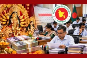 দুর্গাপূজায় টানা ৫ দিনের ছুটি, অনুদানও বাড়াল সরকার