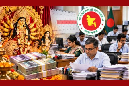 দুর্গাপূজায় টানা ৫ দিনের ছুটি, অনুদানও বাড়াল সরকার