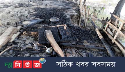 রাণীনগরে মেম্বার প্রার্থীর নির্বাচনী ক্যাম্প পুড়িয়ে দেয়ার অভিযোগ