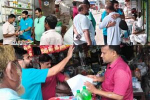 বেনাপোল পৌরসভা নির্বাচনে মেয়র প্রার্থী যুবদল নেতা ইমদাদুল হকের গণসংযোগ