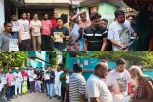 বেনাপোলে পঞ্চম দিনের গণসংযোগে মেয়র প্রার্থী ইমদাদুল হক ইমদাদ: ড্রেনেজ ও সড়ক উন্নয়নে গুরুত্ব দেওয়ার প্রত্যয়