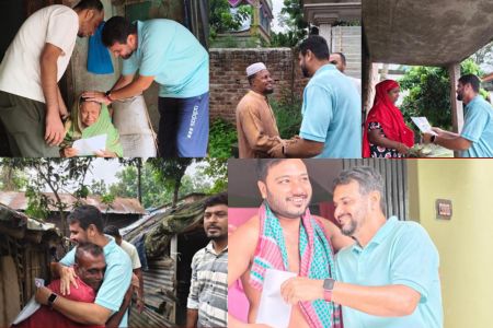 সাদিপুরে ইমদাদের গণসংযোগ: উন্নয়ন ও জনকল্যাণের প্রতিশ্রুতি