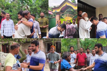 সাদিপুরে নবম দিনের গণসংযোগ শেষ মানুষের ভালোবাসায় সিক্ত হয়ে ফিরলেন মেয়র পদপ্রার্থী ইমদাদুল হক ইমদাদ