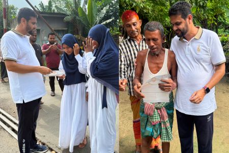 বেনাপোল পৌর ভোটে ইমদাদুল হক ইমদাদের ব্যাপক গণসংযোগ