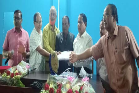 সাকোয়া ডিগ্রি কলেজের প্রতিষ্ঠাকালীন ভারপ্রাপ্ত অধ্যক্ষের রাজকীয় বিদায় 