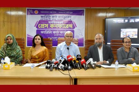 সারা দেশব্যাপী ফ্যামিলি কার্ডের তথ্য সংগ্রহের লক্ষ্য সাড়ে ৪ কোটি পরিবার – সমাজকল্যাণ মন্ত্রী