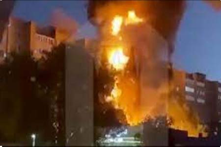 আবাসিক ভবনে বিস্ফোরণ