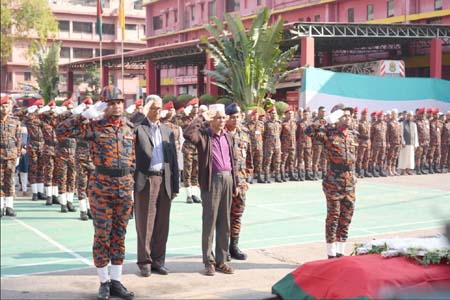 ফায়ারফাইটার নয়নের জানাজা