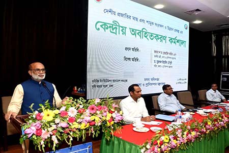 দেশীয় প্রজাতির মাছ এবং শামুক সংরক্ষণে সম্মিলিত প্রচেষ্টা নিতে হবে -মৎস্য ও প্রাণিসম্পদ মন্ত্রী