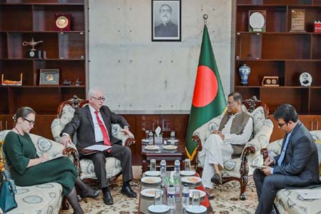 পররাষ্ট্রমন্ত্রীর সাথে রাশিয়ার রাষ্ট্রদূতের সাক্ষাৎ