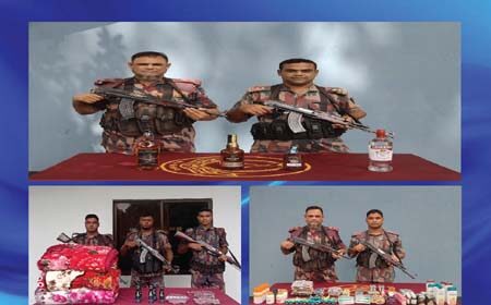 সিমান্ত থেকে বিদেশী মদ