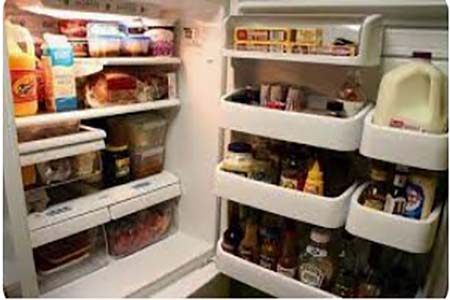 ফ্রিজে খাবার