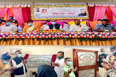 চা-শ্রমিকদের মাঝে অনুদান বিতরণ এবং দুটি নবনির্মিত বিদ্যালয় ভবনের উদবোধন করলেন পরিবেশমন্ত্রী