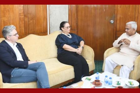 সমাজকল্যাণ এবং মহিলা ও শিশু বিষয়ক মন্ত্রীর সাথে ডব্লিউএফপি’র প্রতিনিধি দলের সাক্ষাৎ