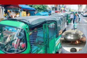 বাসাবাড়িতে গ্যাস সংকট, সিএনজি স্টেশনে গাড়ির দীর্ঘ লাইন