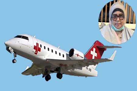 জার্মানির এয়ার অ্যাম্বুলেন্স