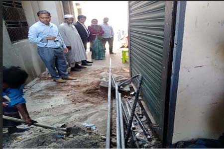 দাউদকান্দিতে বাখরাবাদ গ্যাসের উচ্ছেদ অভিযান