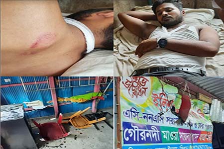 গৌরনদীতে ছাত্রলীগের দু-গ্রুপের মধ্যে হামলা