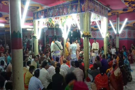গৌরনদীতে মহানাম যজ্ঞানুষ্ঠান
