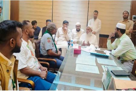 হজক্যাম্পে ধর্মমন্ত্রী