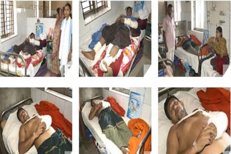 দুই কৃষককে হাতুড়িপেটার ঘটনায় মামলা হলেও গ্রেফতার হয়নি কেউ