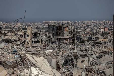 গাজাজুড়ে ইসরায়েলের বর্বর হামলা