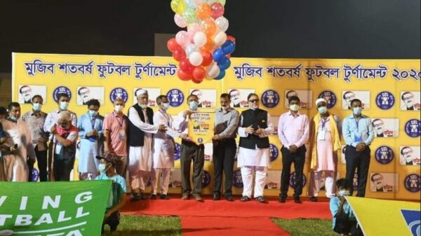ফুটবল টুর্নামেন্ট উদ্বোধন