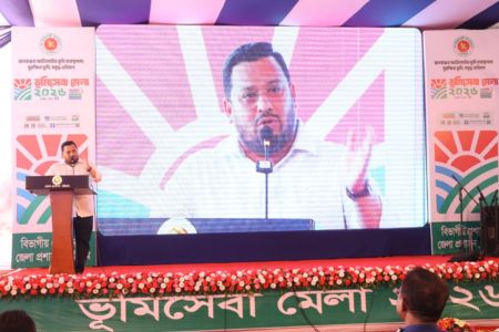 “ভূমি সেবা কোনো ঐচ্ছিক বিষয় নয়, এটি একটি মনস্তাত্ত্বিক বিষয়” – ভূমি প্রতিমন্ত্রী