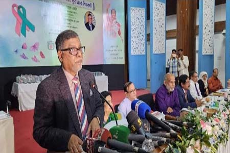 “দেশে করোনায় যত মানুষ মারা গেছে, তার তিনগুণ বেশি মানুষ ক্যান্সারের কারনে মারা গেছেন" -স্বাস্থ্যমন্ত্রী