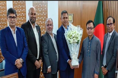 তিন মন্ত্রণালয়ের মন্ত্রীর সঙ্গে আইসিএসবি প্রতিনিধিদলের সৌজন্য সাক্ষাৎ