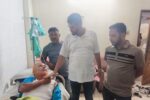 ইদ্রিস আলী বাবুর অসুস্থতার খবর পেয়ে হাসপাতালে ইমদাদুল হক ইমদাদ