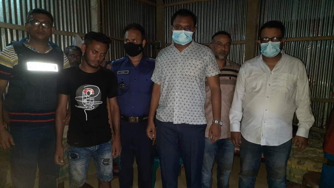 নবীগঞ্জে মাকে মারধোর করার অপরাধে পুত্র শ্রীঘরে