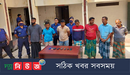পুলিশের অভিযানে আন্তঃ জেলা গরু চোর দলের ৭ সদস্য আটক
