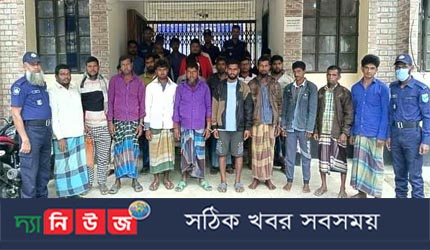 সালথায় নির্বাচনী পরবর্তী সহিংসতা রোধে গ্রেফতার-২৫