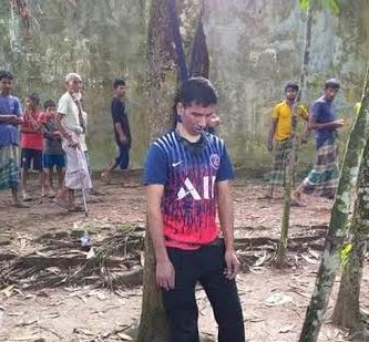 নবীগঞ্জে শশুরবাড়ীর বাগানে গাছের সাথে যুবকের ঝুলন্ত লাশ উদ্ধার