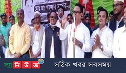 বেনাপোলের পুটখালী ও বাহাদুরপুর নৌকা প্রতীকের প্রচারণা