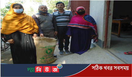 মধুখালীতে ভি.জি.ডি চাল বিতরন