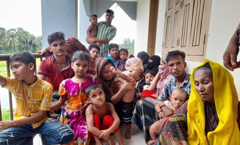 ভাসানচর থেকে পালাতে গিয়ে ২৫ রোহিঙ্গা আটক